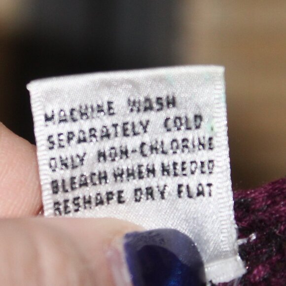 BP Nordstroms Mottled Magenta and Black Crew Neck Sweater - Picture 3 of 5